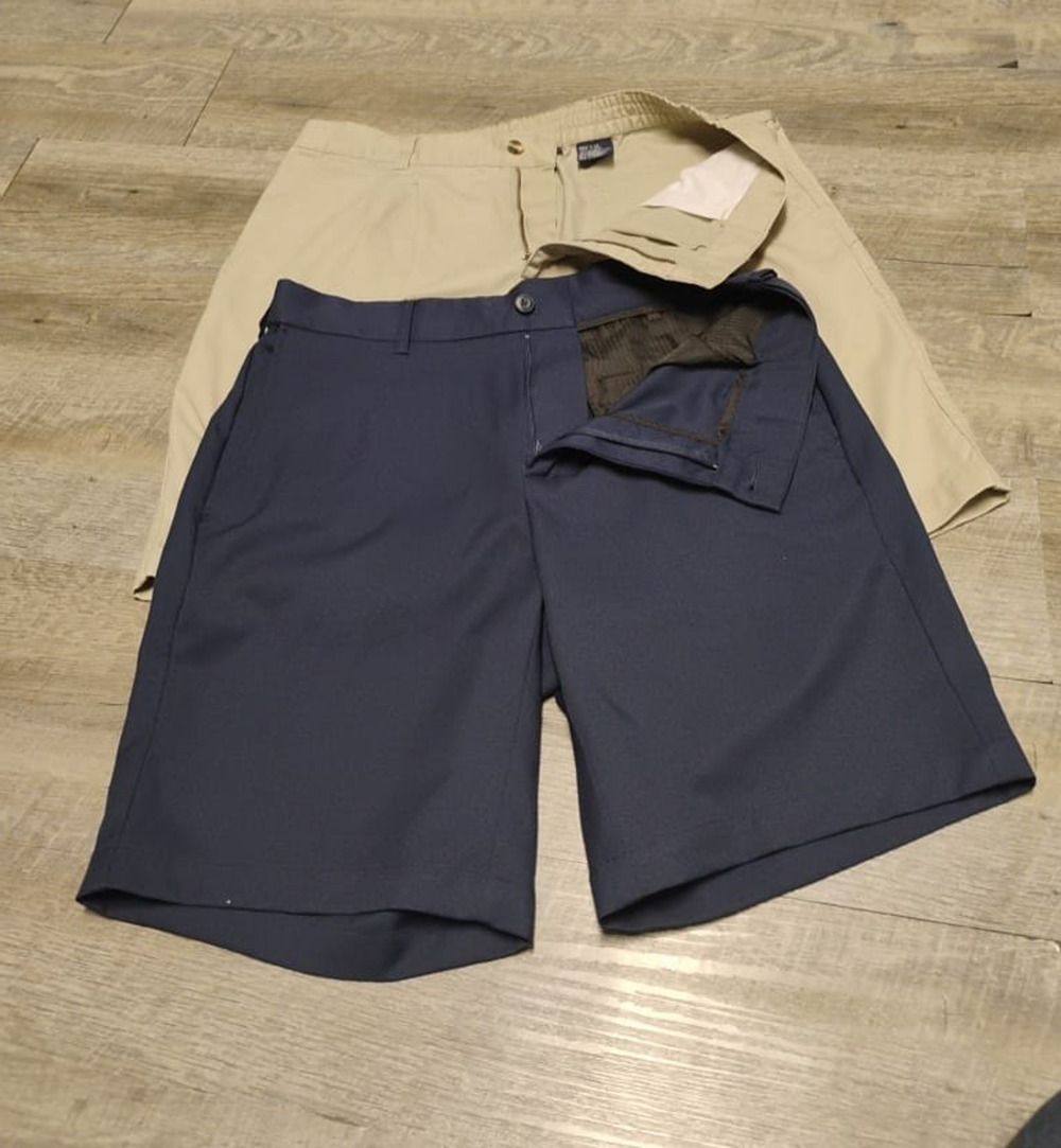 Puritan, Grand slam Men’s Multico Cotton Shorts Flat size 32 lot of 2